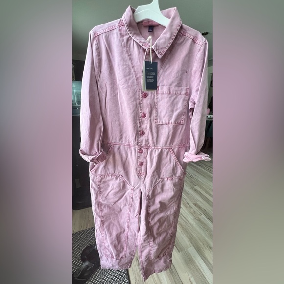 NWT - Pink - Jumpsuit - Long Sleeve - Boiler-suit - Universal Thread - 4 - Picture 4 of 6